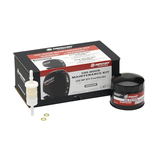 Mercury 8M0094232 150hp FourStroke EFI 100 Hour Maintenance Kit