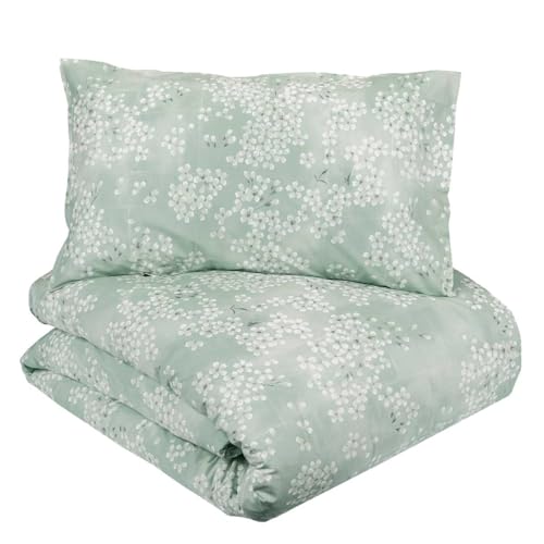 Fazzini Funda nórdica de percal Kimono 233 – No incluye sábana bajera (saco 255 x 260 cm + 2 fundas de almohada 50 x 80 cm)