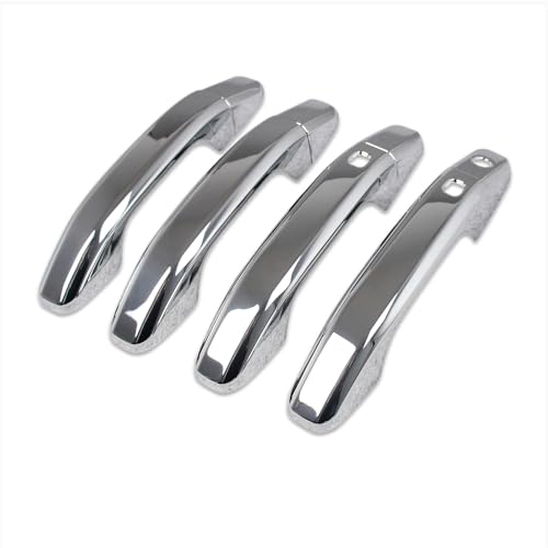 Garnitures de poignée de porte pour Chevrolet Silverado protégez et sublimez le chrome 2019-2025