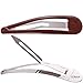 LONEEDY Pack of 10 Large Metal Stoving Varnish Hair Snap Clips,3.5 inch Long No-slip Hair Clips Barrettes For Women and Girls