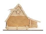Weihnachtskrippe, Holzbausatz ohne Krippenfiguren by Sol Expert