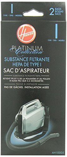 Hoover Vacuum Cleaner Bags for Platinum Canister Vacs, Pack of 2, Type I - image 4
