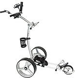 elektrotrolley vergleich  PGE CAD GOLF23 Elektro Golf Trolley 3.1 Lithium Vollausstattung Silber