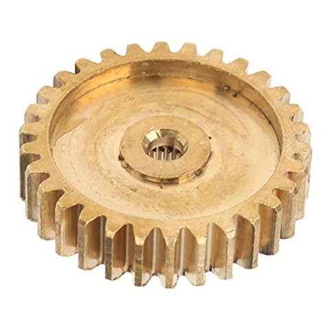 Messing Zahnräder Metall Stirnrad Modell Teile Auto Zubehör Doppel Untersetzung Stirnrad Teile Cover