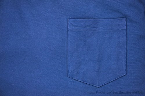 Falcon Bay Big & Tall Men's 100% Cotton Pocket T-Shirt3