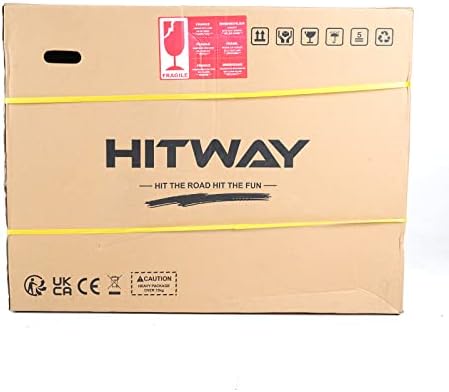 HITWAY Electric Bike for Adults, 20" Fat Tire E Bike 250W Electric Bicycles, Folding Electric Bike, 36V/11.2Ah Battery 35-90KM, Mountain E Bike for Men Women,7-Speed