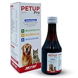 PetUp Pro Daily Syrup for Dogs & Cats – 200 ml Multivitamin & Mineral Tonic with Amino Acids | Supports Immunity, Growth & Healthy Coat