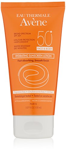 Avène SPF 50 Plus Hydrating Sunscreen Lotion, 5.07 Fl Oz