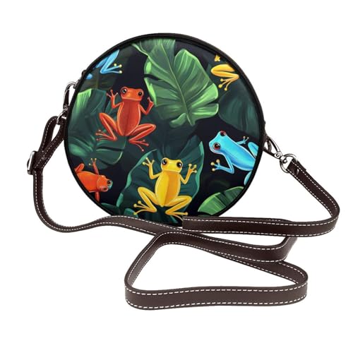Sac à bandoulière rond coloré pour vos sorties et voyages d'été