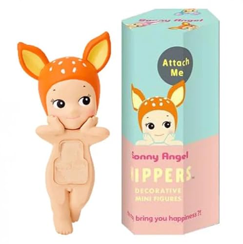 Générique Sonny Angel HIPPERS, Mini Figurines Décoratives Adhésives, Collection de 12 Animaux, Vendu à l'unité et de manière aléatoire