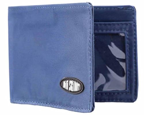 Big Skinny Men's Compact Sports Bi-Fold Slim Wallet, Holds Up to 20 Cards