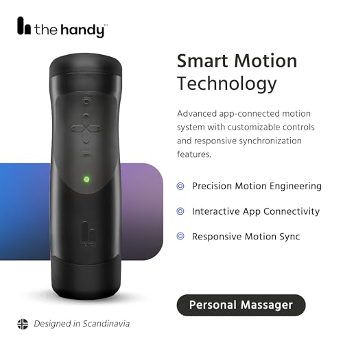 Image of The Handy Smart Personal Massager Device | Automatic Handheld Massager with Customizable Motion System