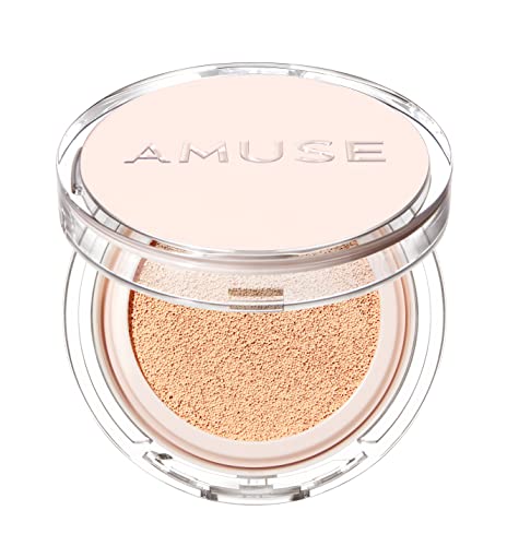 AMUSE Skin Tune Vegan Cover Cushion Foundation Natural Finish Medium Coverage Dry and Sensitive Skin Clean Beauty Vegan Eco-Friendly 1,5 Neutral Tune