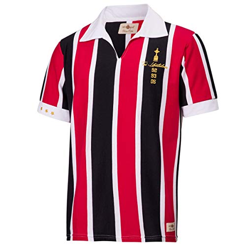 Camisa Polo Retrô Gol São Paulo Tri - Libertadores 92/93/05