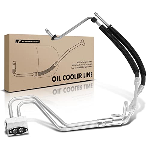 A-Premium Engine Oil Cooler Line Hose Assembly Compatible with Chevrolet Express 2500 3500 GMC Savana 2500 3500 2003-2007 4.8L 6.0L by A-Premium - Used condition - US$52.04