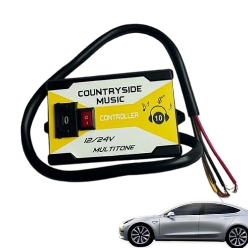 Controlador Eléctrico,Unidad De Control De Audio Con Múltiples Sonidos Para Altavoz - Accesorios De Coche Para Hombres Y Personas Cuidado