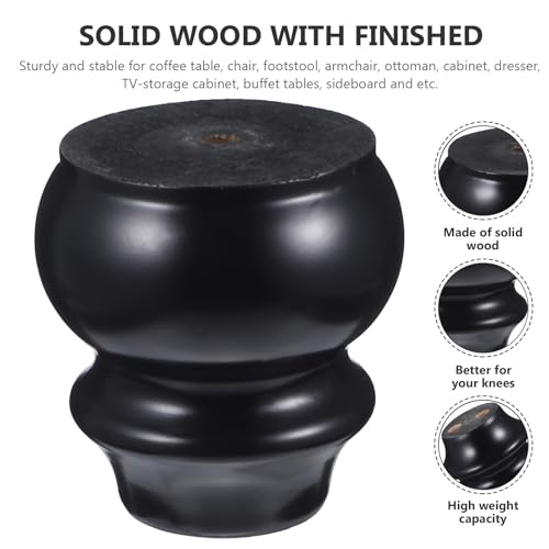 Patas de madera maciza para muebles tocador aparadores cómodas sofás 4