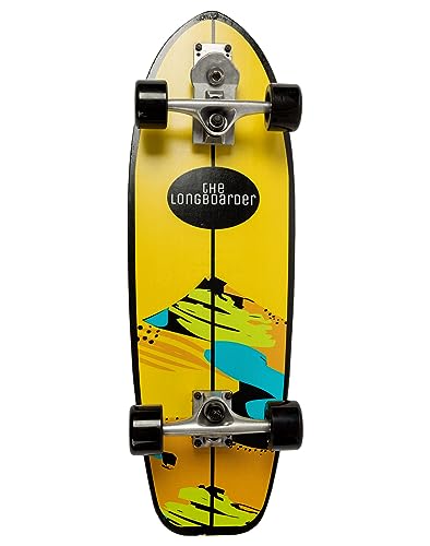 Surfskate Monopatín Cruiser Skate Retro Y - 75 Cm De Arce, Ejes Surf Skate S7, Ruedas 65 X 43 Milímetros, Abec-5 Para Niños, Adolescentes, Principiantes Y Adultos Surfskate Monopatín Cruiser Skate Retro Y - 75 Cm De Arce, Ejes Surf Skate S7, Ruedas 65 X 43 Milímetros, Abec-5 Para Niños, Adolescentes, Principiantes Y Adultos