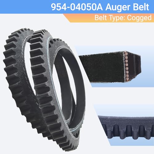 954-04050 754-04050 Auger Drive Belt for Snow Thrower – 1/2" x 35" Replacement Belt Compatible with MTD
