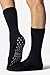 Heat Holders Men's Thermal Gripper Sole Socks Size 7-12 US Black Grey