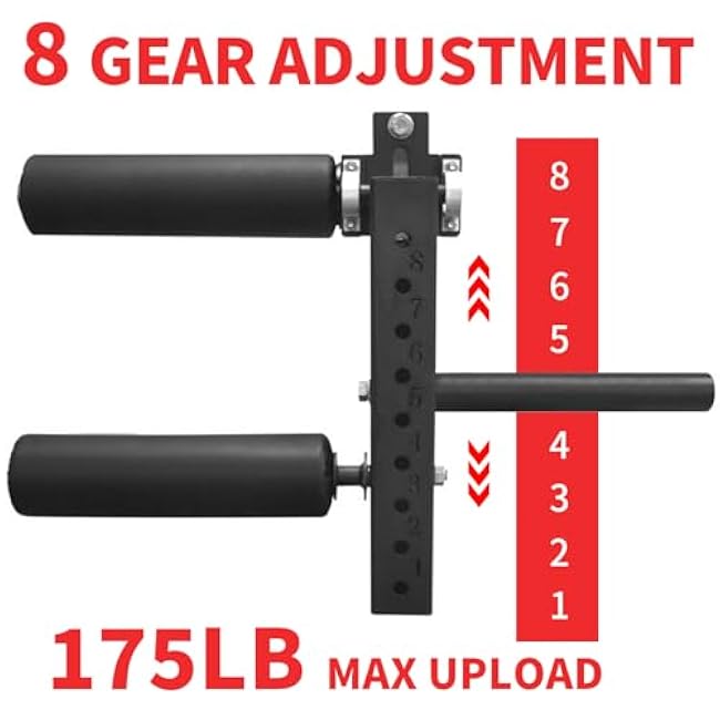 MARLANG Leg Extension and Curl Machine for Power Rack Attachments, Leg Extension Attachment for Home Gym, Leg Curl Attachment for Workout Equipment