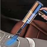 Handheld Vacuum Cleaner Cordless Rechargeable, 12000Pa Portable Car Vacuum Cleaner, 120W High Power Wet and Dry Wireless Vacuum with Multi-Nozzles for Car, Home, Office, Pet
