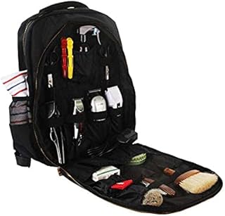 Multifunctional Hairdressing Tool Backpack barber bag Makeup Tool Backpack,Travel Cosmetic Storage Bag Scissor Pouch Hairdresser Tool