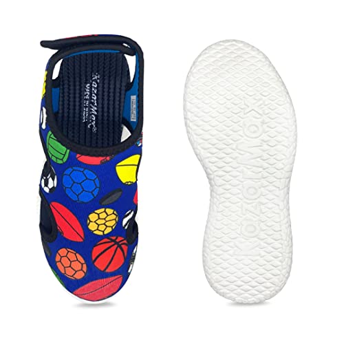 Image of KazarMax Kids Boys and Girls Lightweight | Comfort | Easy Slip-On | Breathable | Printed Sandal
