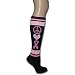 Pink Ribbon Breast Cancer Awareness Knee High Socks Sports Teams Walk
