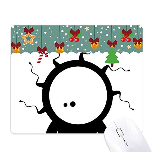 Tapis de souris de jeu de bureau univers alien monstre en caoutchouc