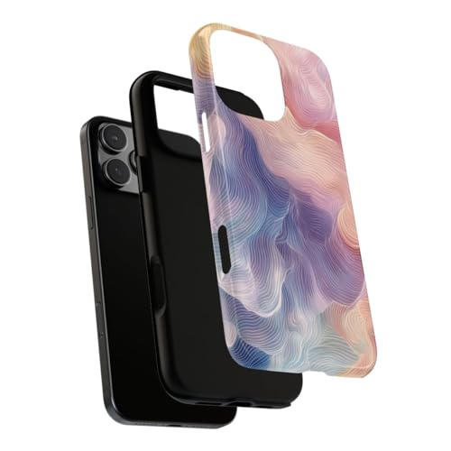 Evitez les rayures sur votre iPhone 16 Pro Max avec cette coque vagues - 3