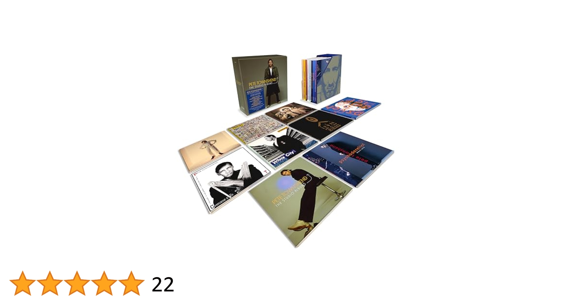 【8枚組】ピート・タウンゼント/The Studio Albums THE STUDIO ALBUMS 8-CD BOX SET/PETE TOWNSHEND/ピート