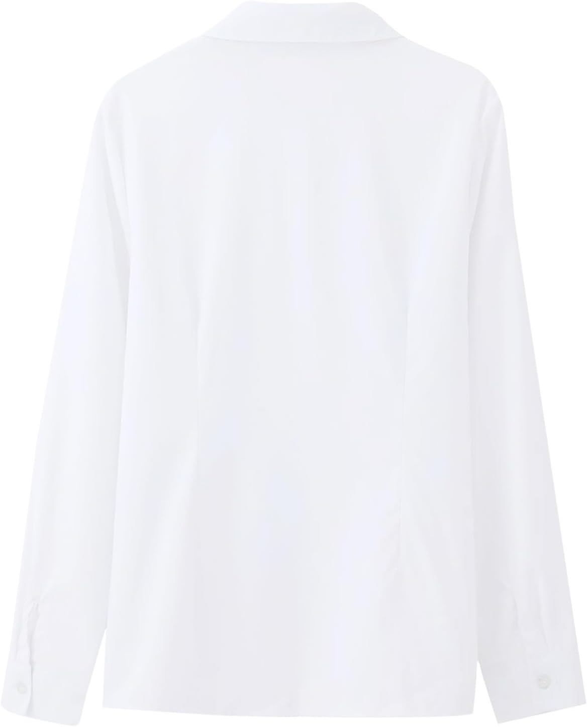 Women Button Down Shirts Business Long Sleeve Collared Blouses