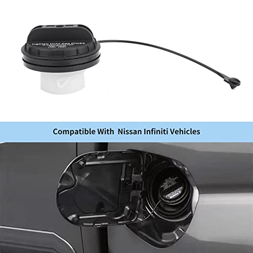 Fuel Tank Filler Cap,Gas Cap Compatible With Nissan Infiniti,2003-2006 G35, 2001-2004 Frontier Xterra, 2002-2003 Maxima QX4, 2002-2004 Pathfinder I35,Replace # 17251-5M000 17251-79961