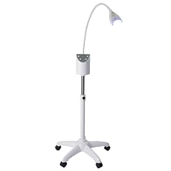 Teeth Whitening Lamp Professional Teeth Whitening Machine LED Light with Adjustable Height and Angle Floor Standing Bleaching Accelerator