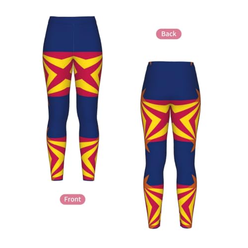 Leggings de compresión de Arizona mallas de diseño ergonómico de alta densidad 4