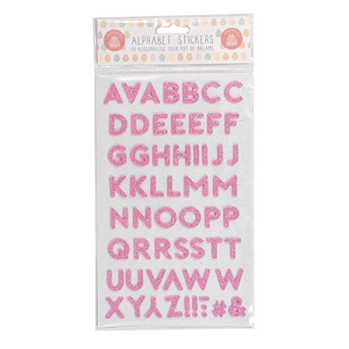 Sattie Alphabet Stickers - Art Easel - Pink