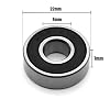 Wellgo 608-2RS Ball Bearings Skateboard Bearings Double Rubber Sealed Shielded Miniature Deep Groove Bearings 8mm x 22mm x7mm for Skateboards Inline Skate Scooter Roller Blade Skates etc -10pcs
