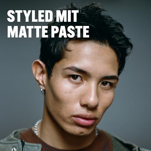 STMNT STATEMENT GROOMING GOODS Matte Paste | Mattes Finish | Starker Halt | Leicht auswaschbar | Nicht fettend