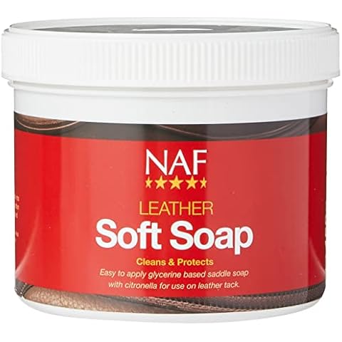 NAF Leather Soft Soap for Tack Care Cover