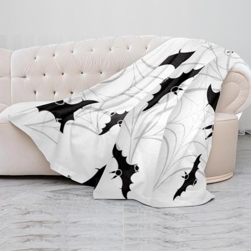Couverture polaire microfibre confortable pour voyage et sofa