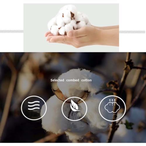 Men Cushion Crew Socks, 5 Pairs Cotton Casual Socks Mid Calf Sock Tube Stretch Ribbed Cuff Sock for Sport Work PWZ172