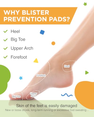 Image of OK TAPE Blister Prevention Tape, 40 Pcs, Back-to-School Edition
