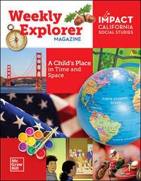 Unknown Binding IMPACT SOCIAL STUDIES WEEKLY EXPLORER MAGAZINE (CA) GRADE 1 Book