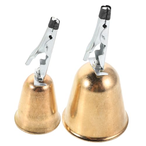 SUPVOX Fishing Bells for Rods 2pcs Bait Alarms Fishing Pole Alarming Bells Versatile for Sea Fishing