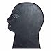 Latex Black Perforated Rubber Gummi Hood Mask (one Size)