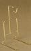 Demitasse Smooth Wire Cup and Saucer Stand Display (Brass)