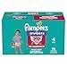 Pampers Diapers - Cruisers 360 - Size 4, 116 Count, Babyproof up to 100% Leakproof Pull-On Diaper