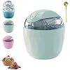 Small Home Mini Ice Cream Maker - 2026 New Electric Personal Gelato & Sorbet Machine, 17oz Electric Gelato & Sorbet Machine with One-Touch Control for Kitchen, Family Treats (Green)