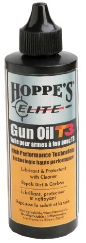 Hoppe's Elite Gun Oil with T3, 2-Ounce Bottle